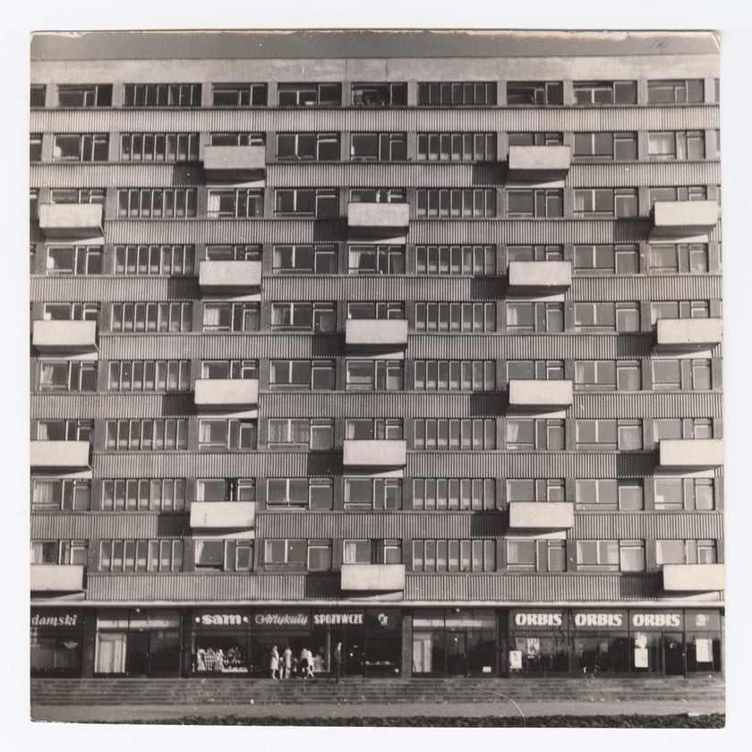 Dom Naukowca przy placu Grunwaldzkim 15-21. 1965