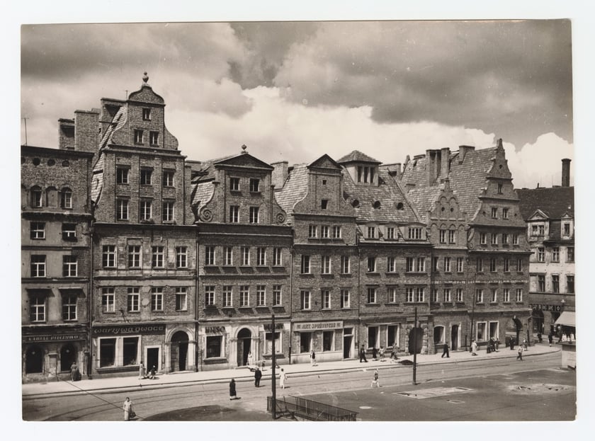 Plac Solny po odbudowie, 1960.&nbsp;