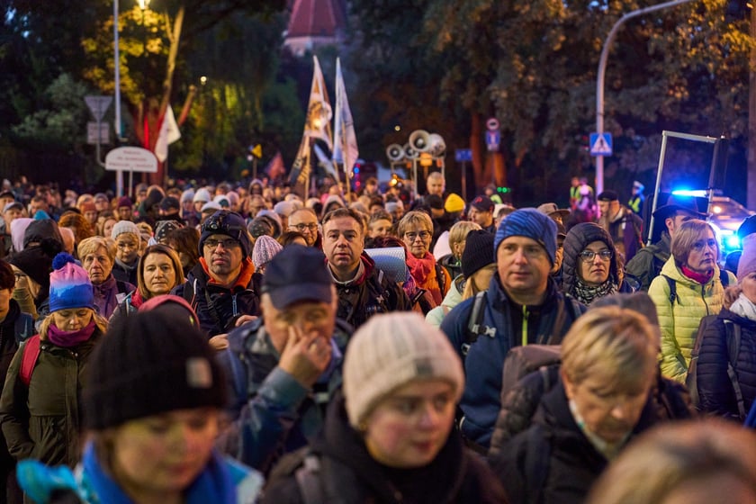 Piesza pielgrzymka z Wrocławia do Trzebnicy - zdjęcia pielgrzymów, 12 października 2024 r.