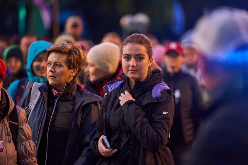 Piesza pielgrzymka z Wrocławia do Trzebnicy - zdjęcia pielgrzymów, 12 października 2024 r.