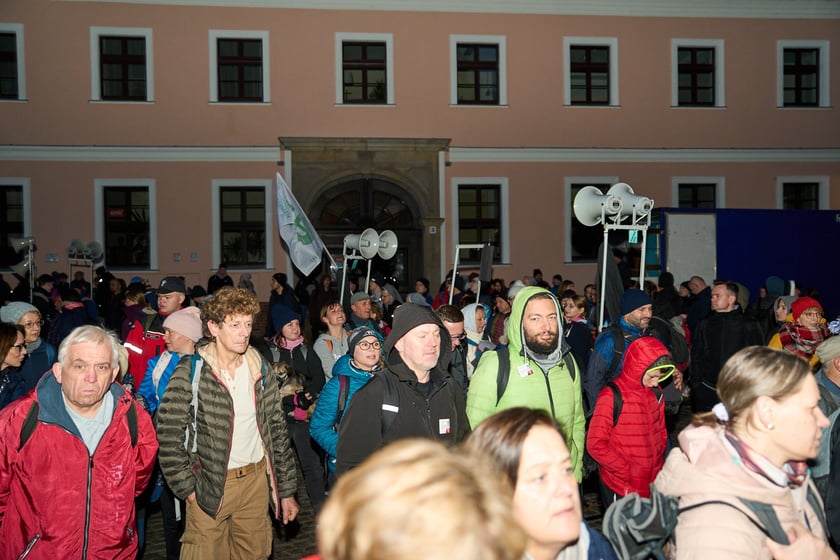 Piesza pielgrzymka z Wrocławia do Trzebnicy - zdjęcia pielgrzymów, 12 października 2024 r.