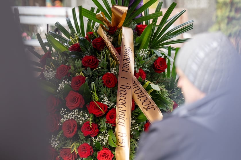 Pogrzeb Wiesława Hejno na Cmentarzu Osobowickim
