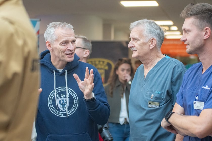 Pokaz udzielania pierwszej pomocy w USK we Wrocławiu - 16 października 2024