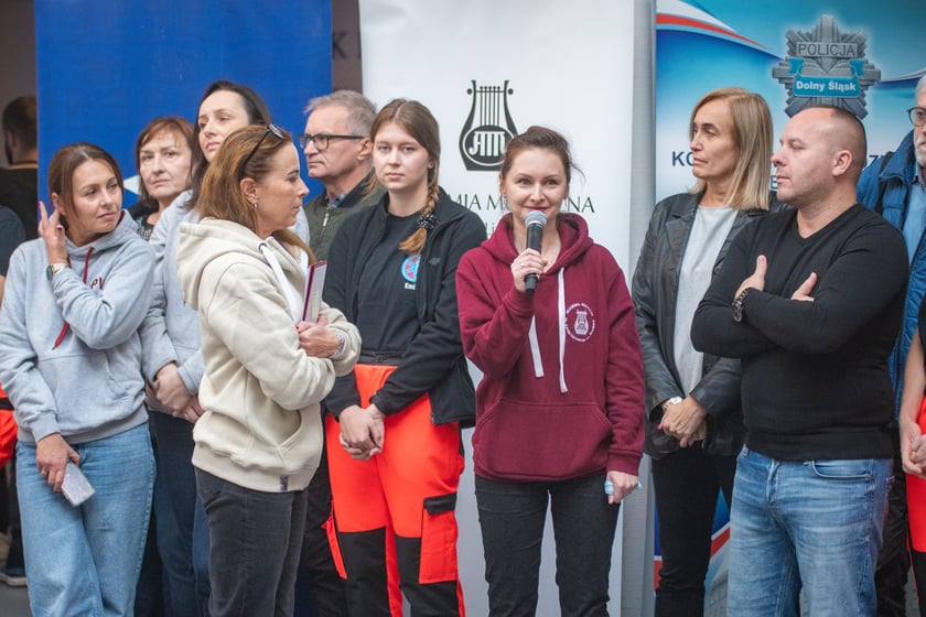 Pokaz udzielania pierwszej pomocy w USK we Wrocławiu - 16 października 2024