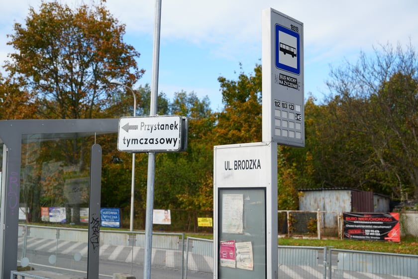 Przebudowywane drogi i ich okolica na Maślicach
