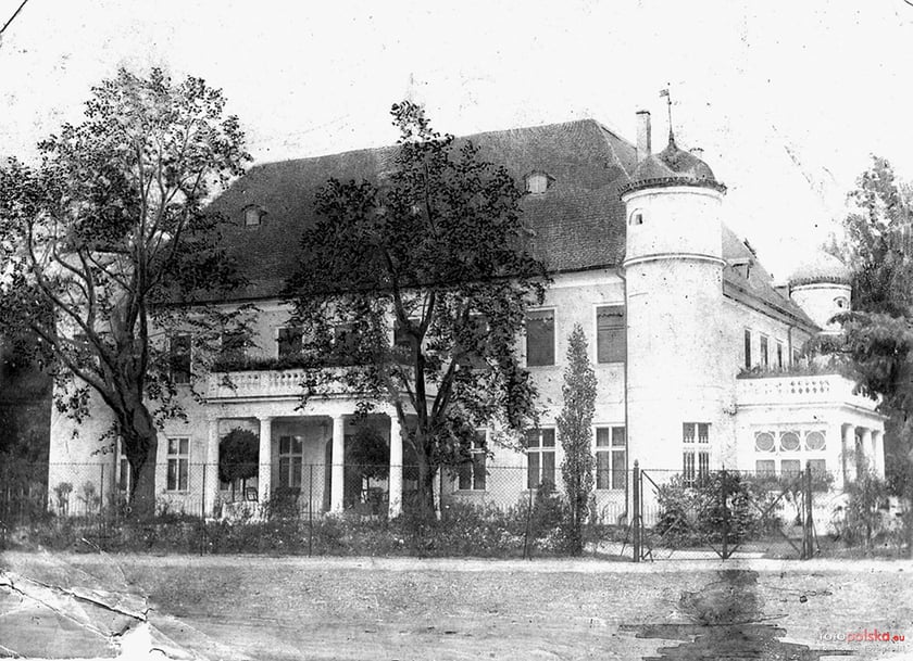 Lata 1910-1920,  dawny zamek Reiterburg w Widawie
