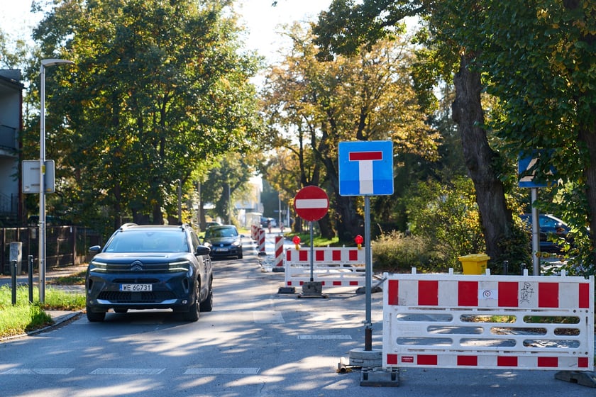 Wymiana nawierzchni na Ołtaszyńskiej, 16 października 2024