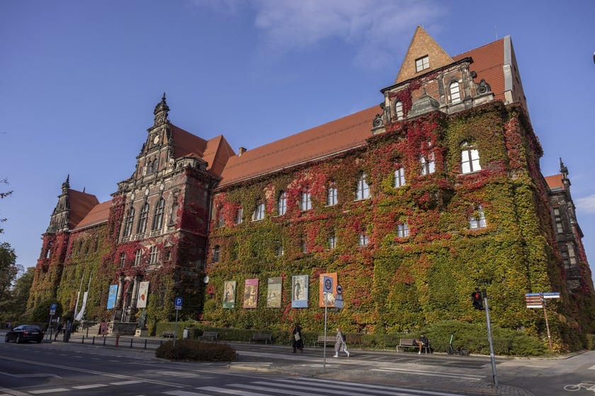 Jesień we Wrocławiu