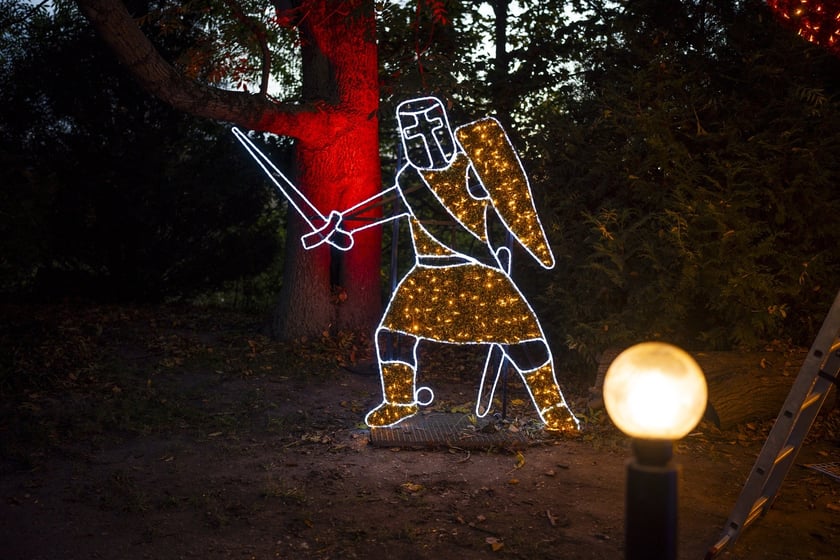 Lumina Park w Zamku Topacz pod Wrocławiem
