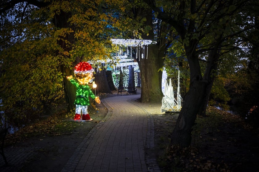 Lumina Park w Zamku Topacz pod Wrocławiem