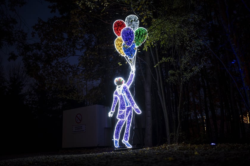 Lumina Park w Zamku Topacz pod Wrocławiem