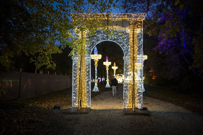 Lumina Park w Zamku Topacz pod Wrocławiem