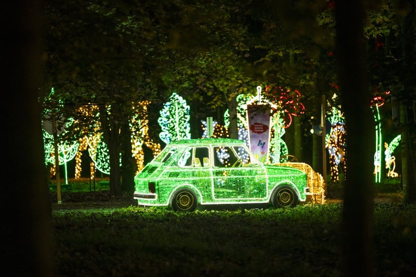 Lumina Park w Zamku Topacz pod Wrocławiem