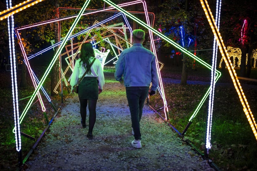 Lumina Park w Zamku Topacz pod Wrocławiem