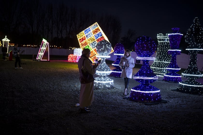 Lumina Park w Zamku Topacz pod Wrocławiem