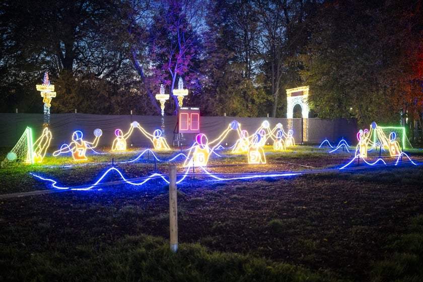 Lumina Park w Zamku Topacz pod Wrocławiem