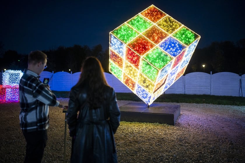 Lumina Park w Zamku Topacz pod Wrocławiem