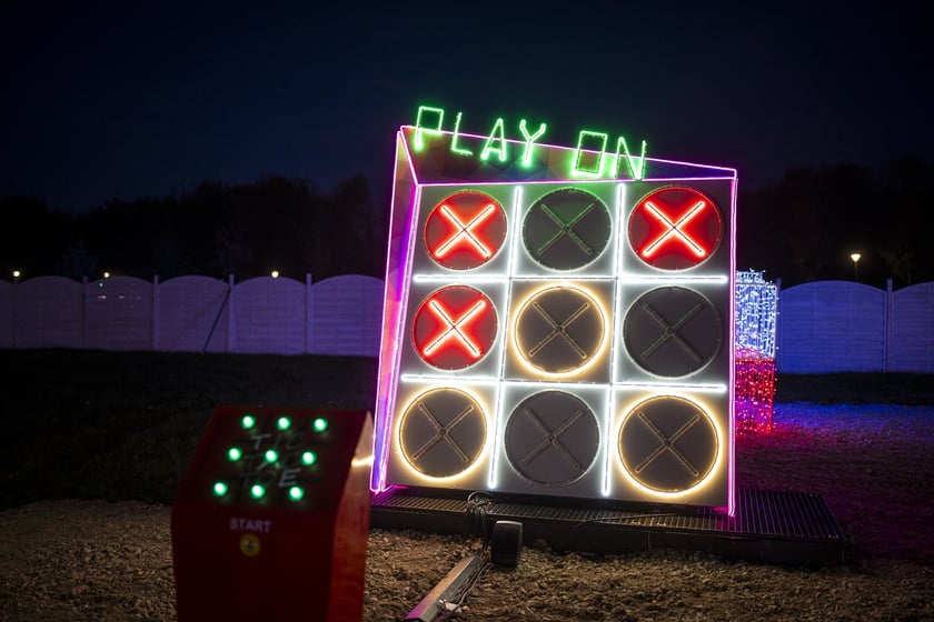Lumina Park w Zamku Topacz pod Wrocławiem