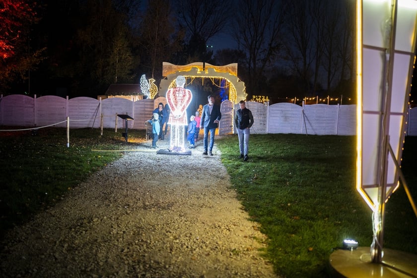 Lumina Park w Zamku Topacz pod Wrocławiem