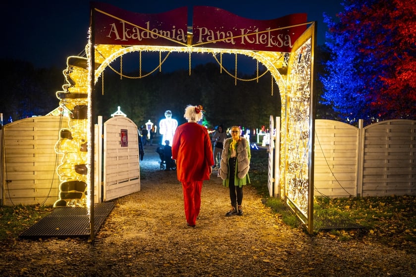 Lumina Park w Zamku Topacz pod Wrocławiem