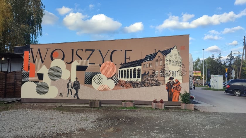 Mural na Wojszycach