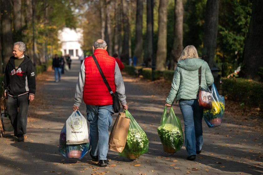 Przygotowania do Wszystkich Świętych na cmentarzu Osobowickim - 27.10.2024