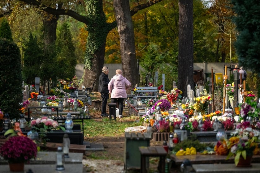 Przygotowania do Wszystkich Świętych na cmentarzu Osobowickim - 27.10.2024