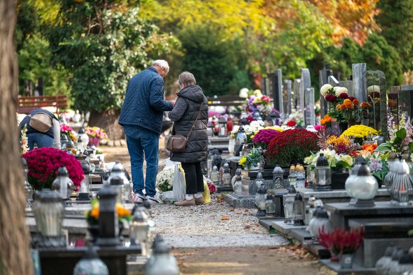 Przygotowania do Wszystkich Świętych na cmentarzu Osobowickim - 27.10.2024
