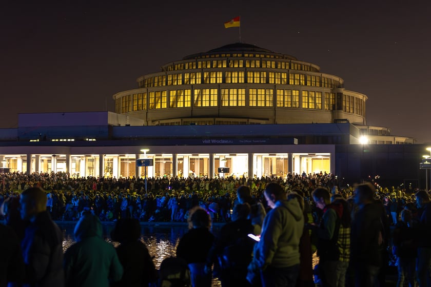 Noc Pokazów 2024 Fontanny Multimedialnej - Wrocław 27 października