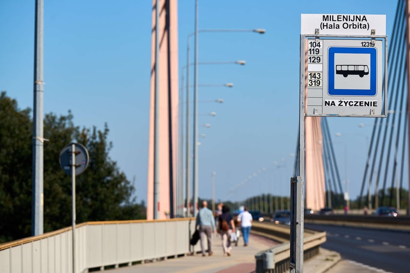 Most Milenijny we Wrocławiu