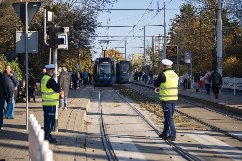 Tłumy na wrocławskich nekropoliach. Zobaczcie zdjęcia, 1 listopada 2024