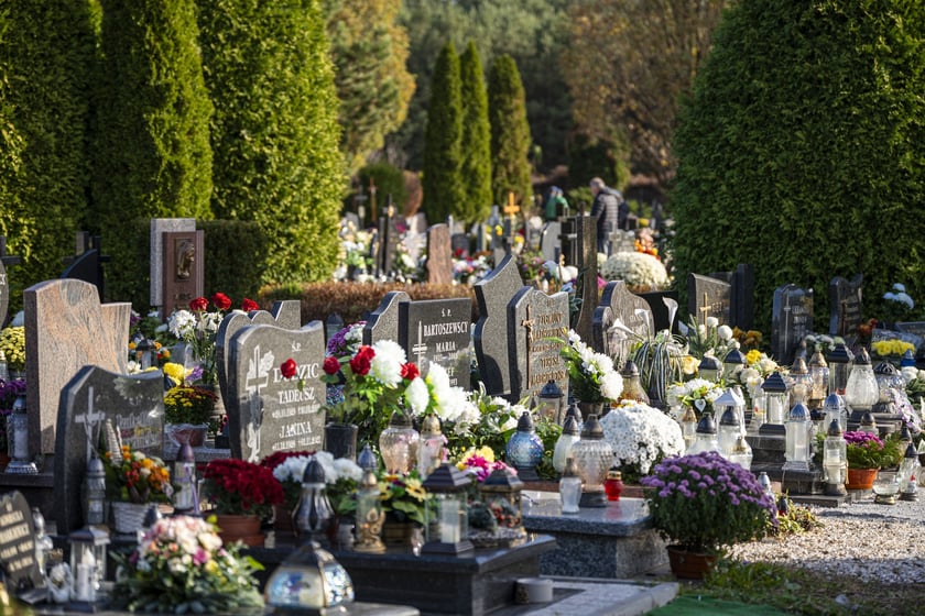 Cmentarz przy Kiełczowskiej (Psie Pole-Zawidawie) na zdjęciach