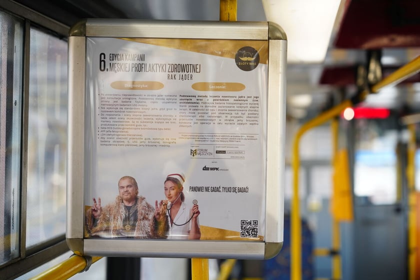 Akcja badań profilaktycznych dla mężczyzn i plebiscyt Złoty Wąs