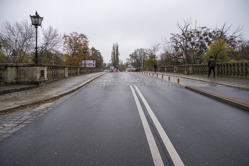 Most Oławski 13 listopada 2024 roku