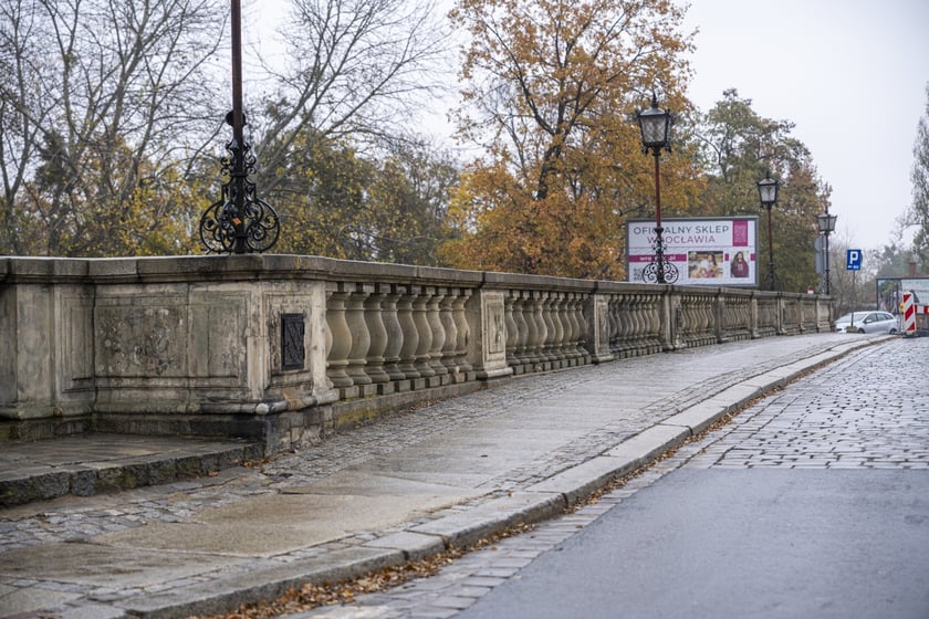 Most Oławski 13 listopada 2024 roku
