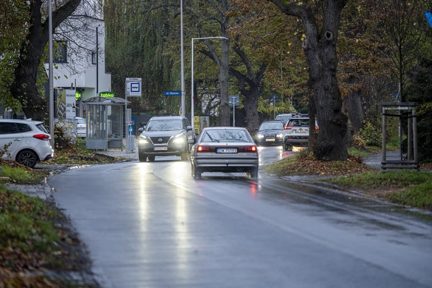 Ulica Ołtaszyńska 17 listopada 2024 roku
