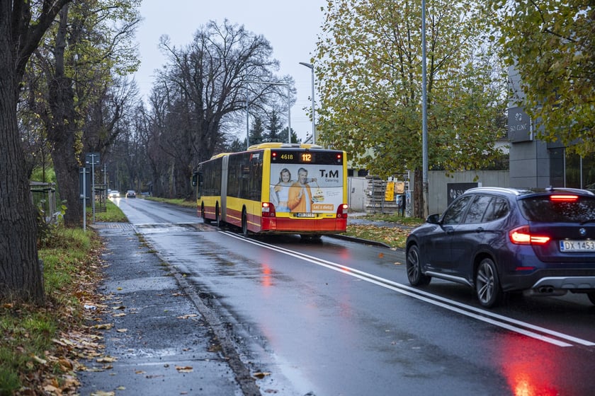 Ulica Ołtaszyńska 17 listopada 2024 roku