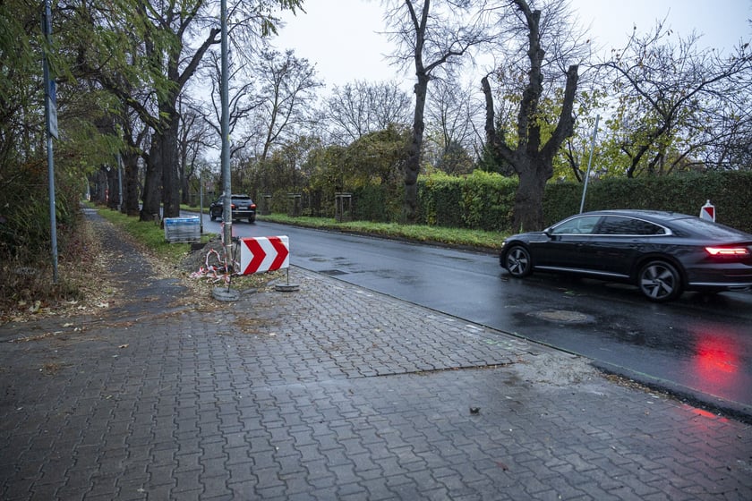 Ulica Ołtaszyńska 17 listopada 2024 roku