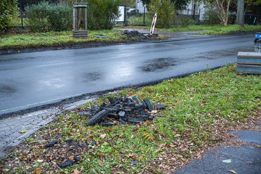 Ulica Ołtaszyńska 17 listopada 2024 roku