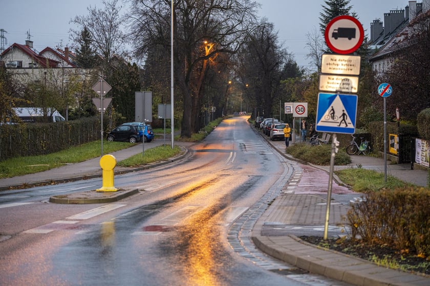 Ulica Ołtaszyńska 17 listopada 2024 roku