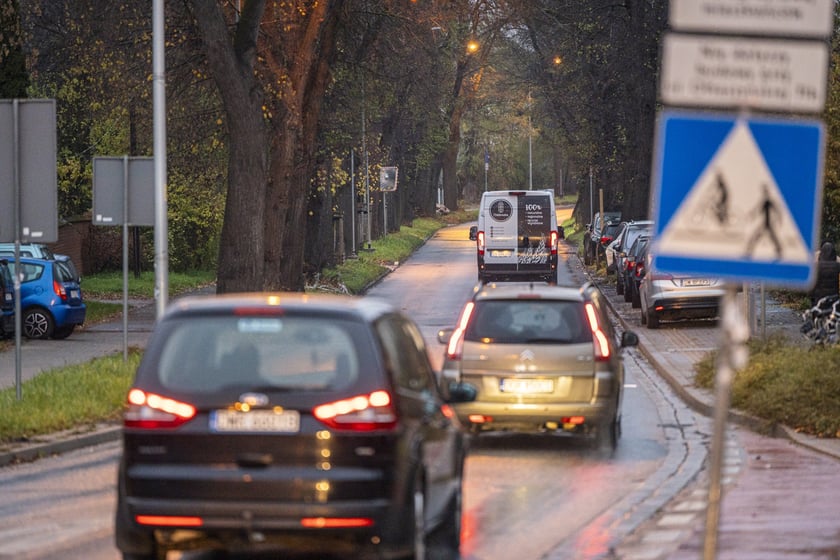 Ulica Ołtaszyńska 17 listopada 2024 roku