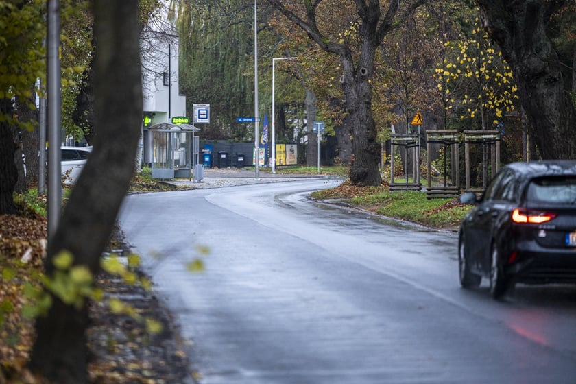 Ulica Ołtaszyńska 17 listopada 2024 roku