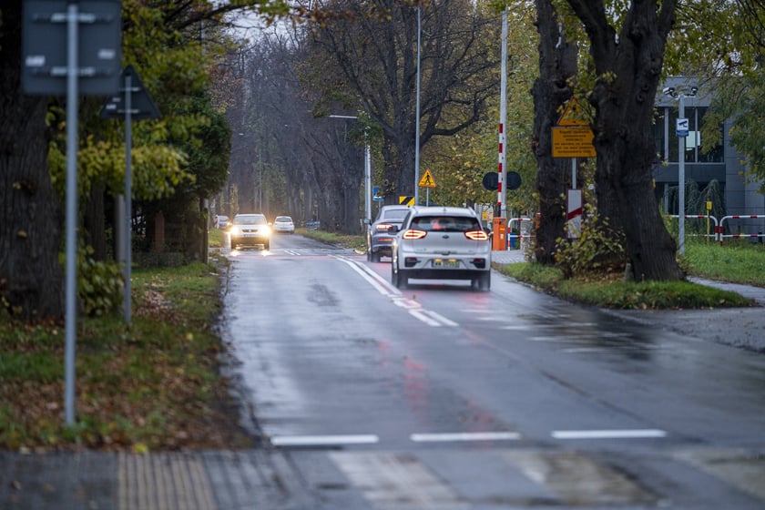Ulica Ołtaszyńska 17 listopada 2024 roku