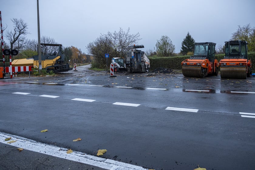 Ulica Ołtaszyńska 17 listopada 2024 roku
