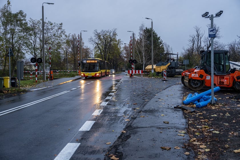 Ulica Ołtaszyńska 17 listopada 2024 roku