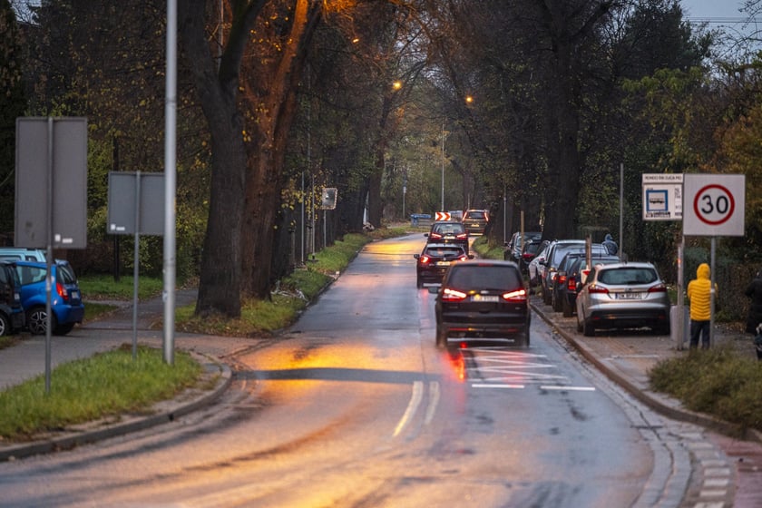 Ulica Ołtaszyńska 17 listopada 2024 roku