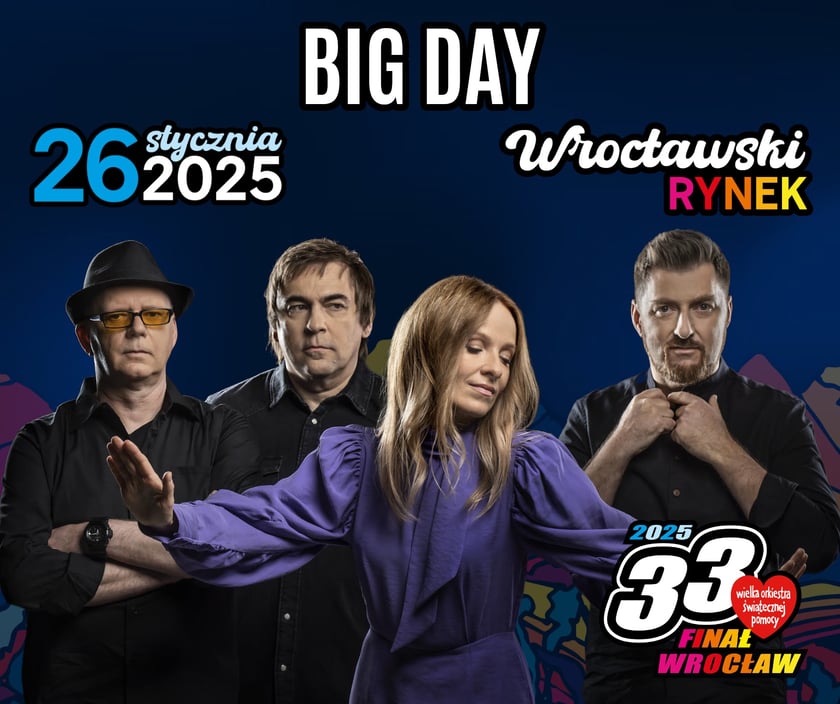 Finał WOŚP 2025 we Wrocławiu. Big Day