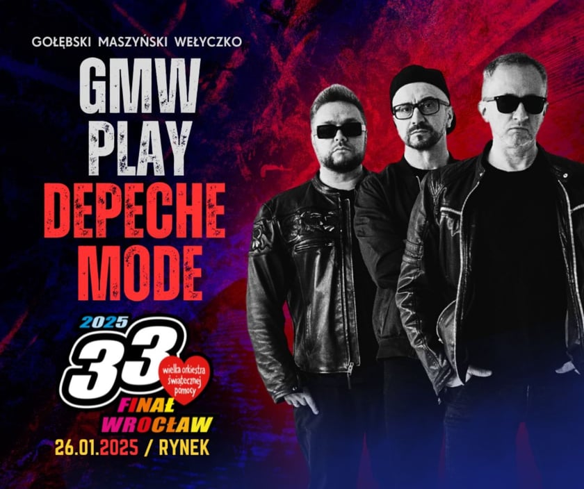 Finał WOŚP 2025 we Wrocławiu. GMW Play Depeche Mode