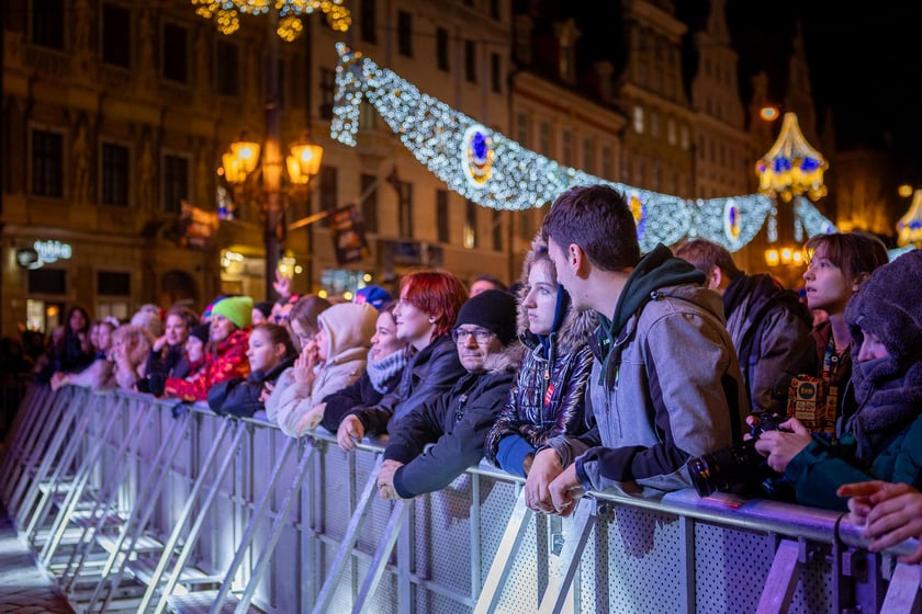 Finał WOŚP 2024 we Wrocławiu, koncert w Rynku