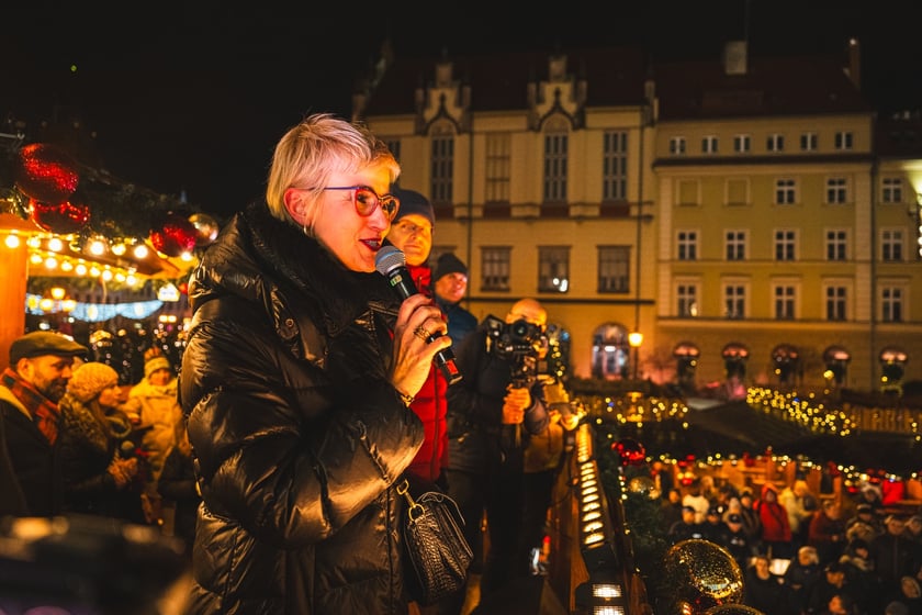 Uroczysta inauguracja Jarmarku Bożonarodzeniowego 2024 we Wrocławiu &ndash; Katarzyna Szymczak-Pomianowska